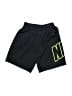Nike 100% Polyester Graphic Black Athletic Shorts Size 5 - 6 - photo 2