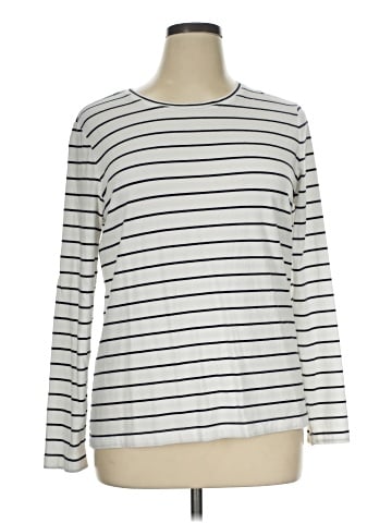 Banana Republic Factory Store Long Sleeve T-Shirt (view 1)