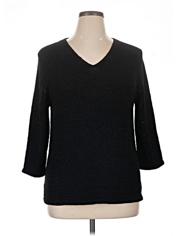 August Silk Pullover Sweater (view 1)