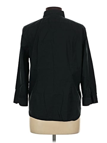 Lauren by Ralph Lauren 3/4 Sleeve Button-Down Shirt (view 2)