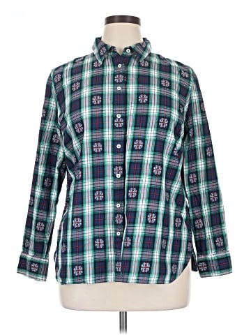 Talbots Long Sleeve Button-Down Shirt (view 1)