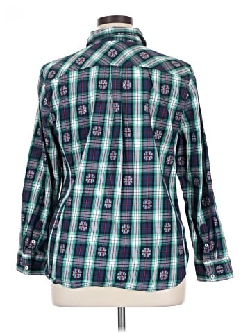 Talbots Long Sleeve Button-Down Shirt (view 2)