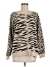 Wildfox Animal Print Tan Pullover Sweater Size Med (2 or M) - photo 1