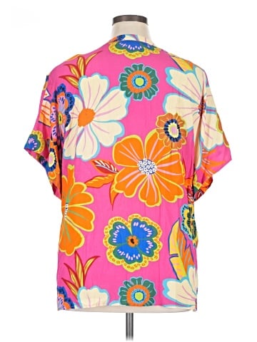 T Tahari Short Sleeve Blouse (view 2)