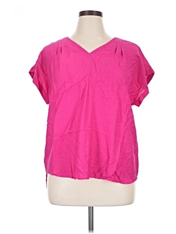 Simply Vera Vera Wang Short Sleeve Blouse (view 1)