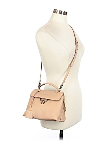 Salvatore Ferragamo Leather Satchel (view 2)