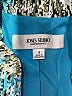 Jones Studio 100% Polyester Animal Print Blue Blazer Size 4 - photo 6