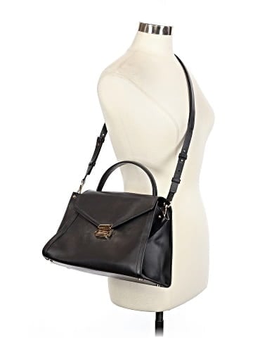MICHAEL Michael Kors Leather Satchel (view 2)