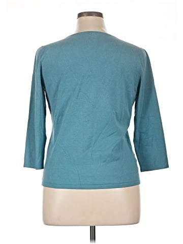 Ann Taylor Factory 3/4 Sleeve Top (view 2)