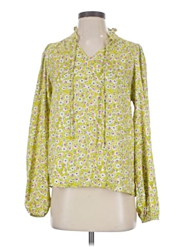 Cupcakes & Cashmere Long Sleeve Blouse (view 1)