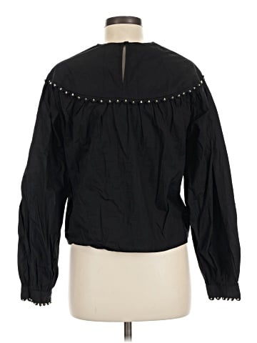 Topshop Long Sleeve Blouse (view 2)