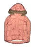 Old Navy 100% Polyester Solid Pink Snow Jacket Size 10 - 12 - photo 1
