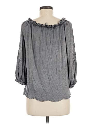 Solitaire 3/4 Sleeve Blouse (view 2)