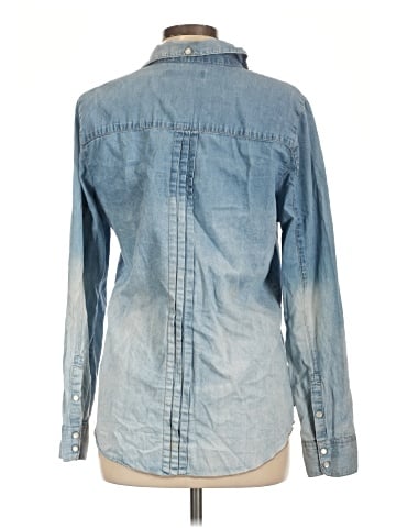 Democracy Long Sleeve Button-Down Shirt (view 2)