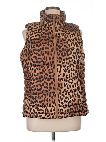 Lands' End Faux Fur Vest (view 1)