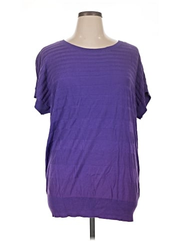 August Silk Short Sleeve Top (view 1)