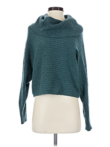 Pink Rose Turtleneck Sweater (view 1)