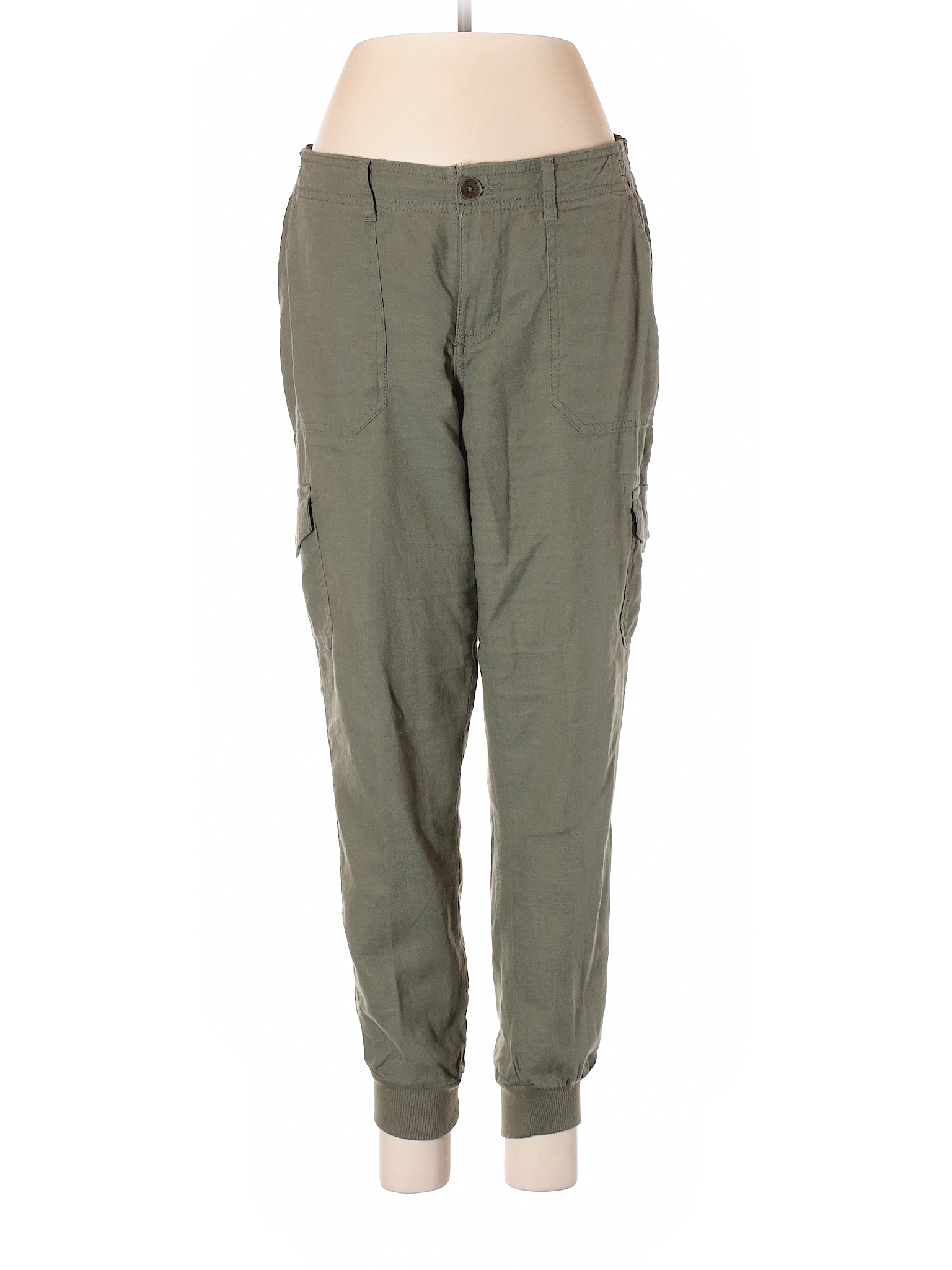 SONOMA life + style Solid Dark Green Cargo Pants Size 6 - 75% off | thredUP