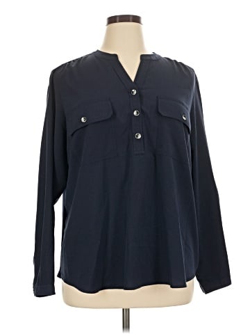 Charter Club Long Sleeve Blouse (view 1)