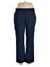 Lands' End Solid Blue Active Pants Size 14 - 16 - photo 1