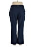 Lands' End Solid Blue Active Pants Size 14 - 16 - photo 2