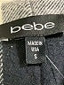 Bebe Checkered-gingham Ivory Coat Size S - photo 6