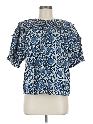 Jennifer & Grace Short Sleeve Blouse (view 1)