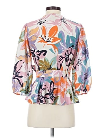 Skies Are Blue 3/4 Sleeve Blouse (view 2)