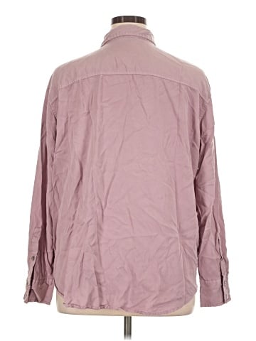 CALVIN KLEIN JEANS Long Sleeve Button-Down Shirt (view 2)