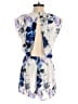 TOBI 100% Polyester Floral Blue Purple Romper Size S - photo 2