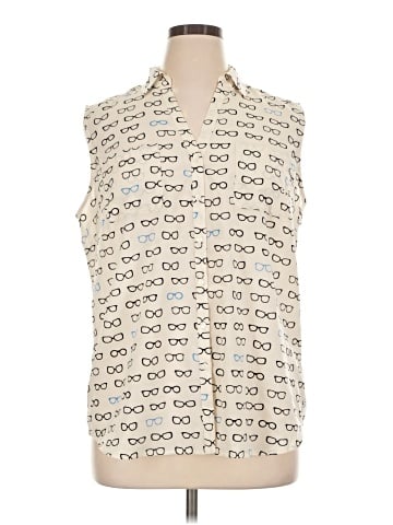 Talbots Sleeveless Blouse (view 1)