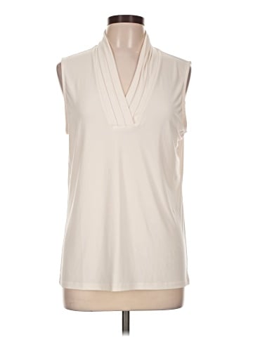 Anne Klein Sleeveless Blouse (view 1)