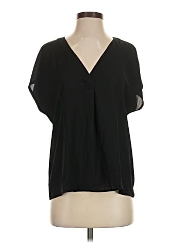 Ann Taylor Short Sleeve Blouse (view 1)