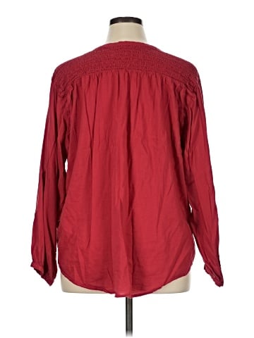 Old Navy 3/4 Sleeve Button-Down Shirt (view 2)