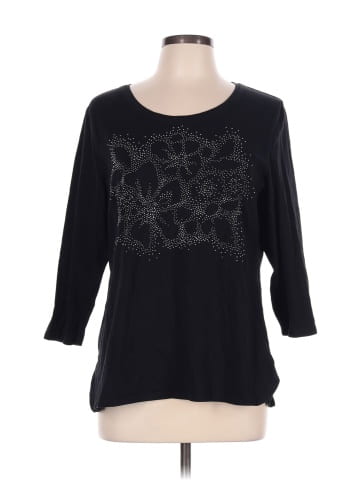 Zenergy by Chico's 3/4 Sleeve T-Shirt (view 1)
