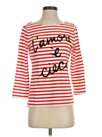 J.Crew 3/4 Sleeve T-Shirt (view 1)