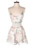 Sage 100% Polyester Floral White Romper Size S - photo 1