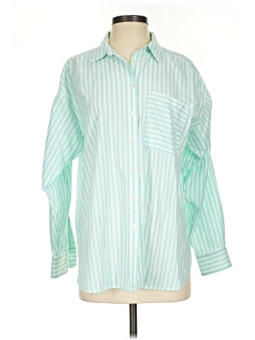 Ann Taylor LOFT 3/4 Sleeve Button-Down Shirt (view 1)