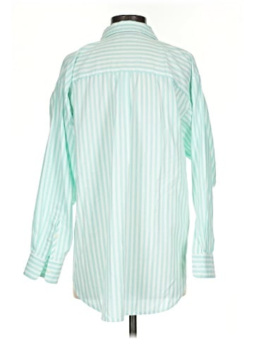 Ann Taylor LOFT 3/4 Sleeve Button-Down Shirt (view 2)