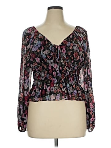 Express Long Sleeve Blouse (view 1)