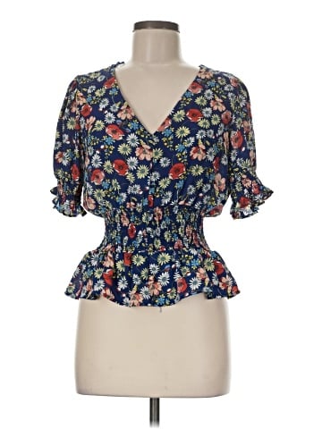 Sienna Sky Short Sleeve Blouse (view 1)