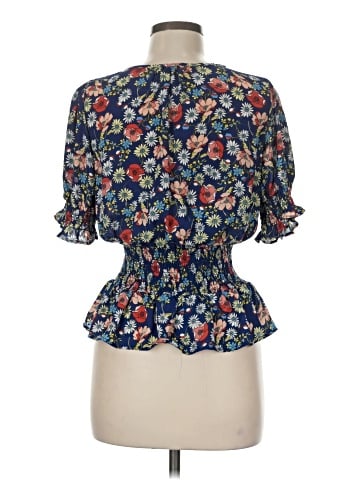Sienna Sky Short Sleeve Blouse (view 2)
