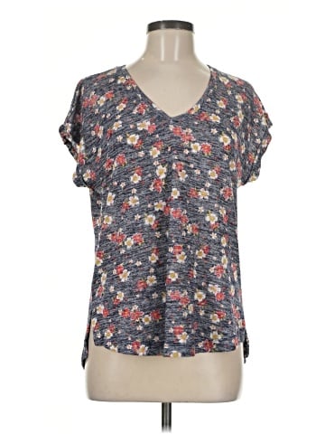 B Collection by Bobeau Short Sleeve Blouse (view 1)