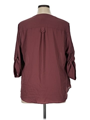 Torrid 3/4 Sleeve Blouse (view 2)