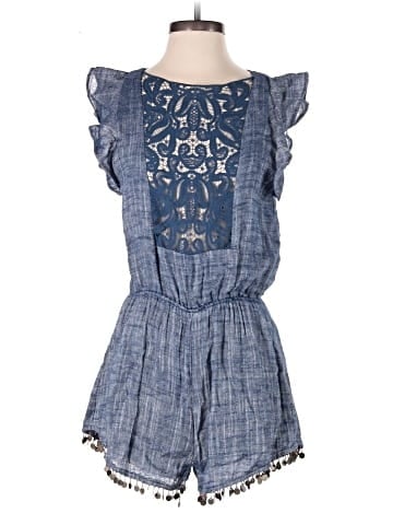 Line & Dot Romper (view 1)