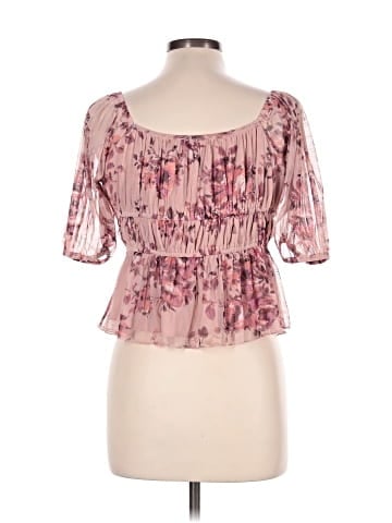 Lucky Brand Short Sleeve Blouse (view 2)