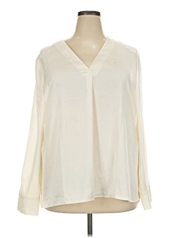 Banana Republic Factory Store Long Sleeve Blouse (view 1)