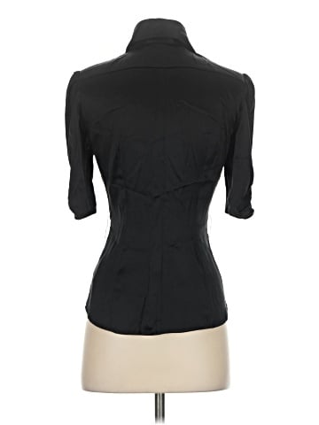 Bebe 3/4 Sleeve Silk Top (view 2)