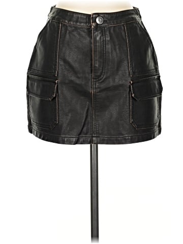 Ci Sono Faux Leather Skirt (view 1)