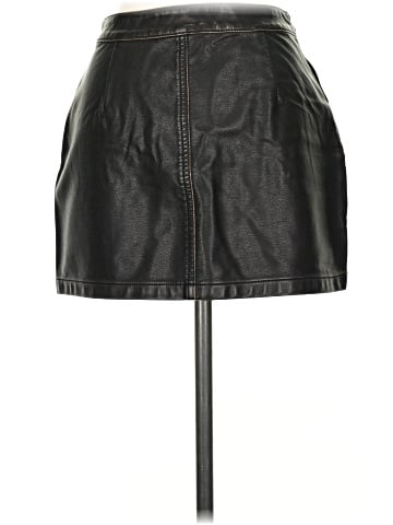 Ci Sono Faux Leather Skirt (view 2)